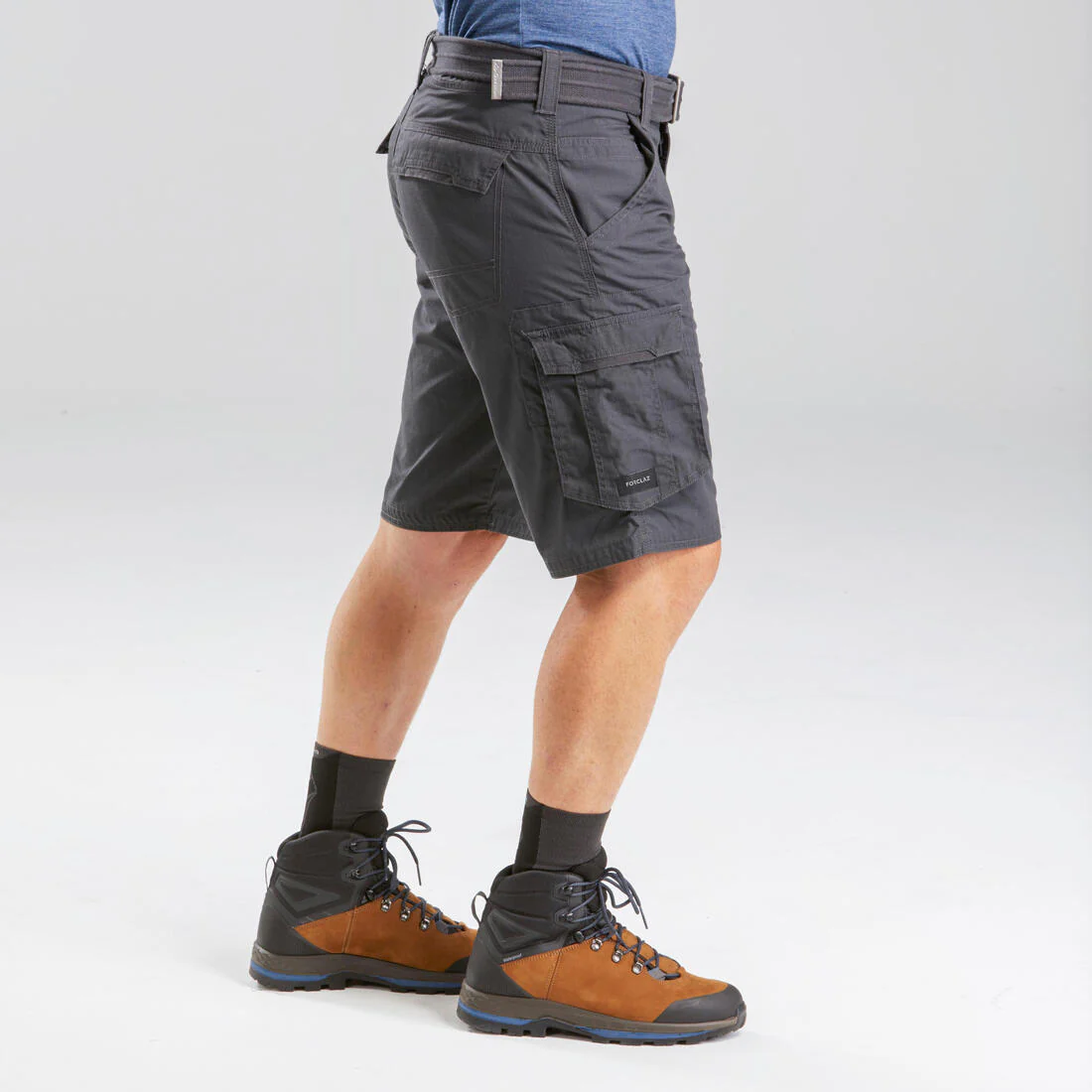 Men's Travel Trekking Cargo Shorts - TRAVEL 500 - Image 7