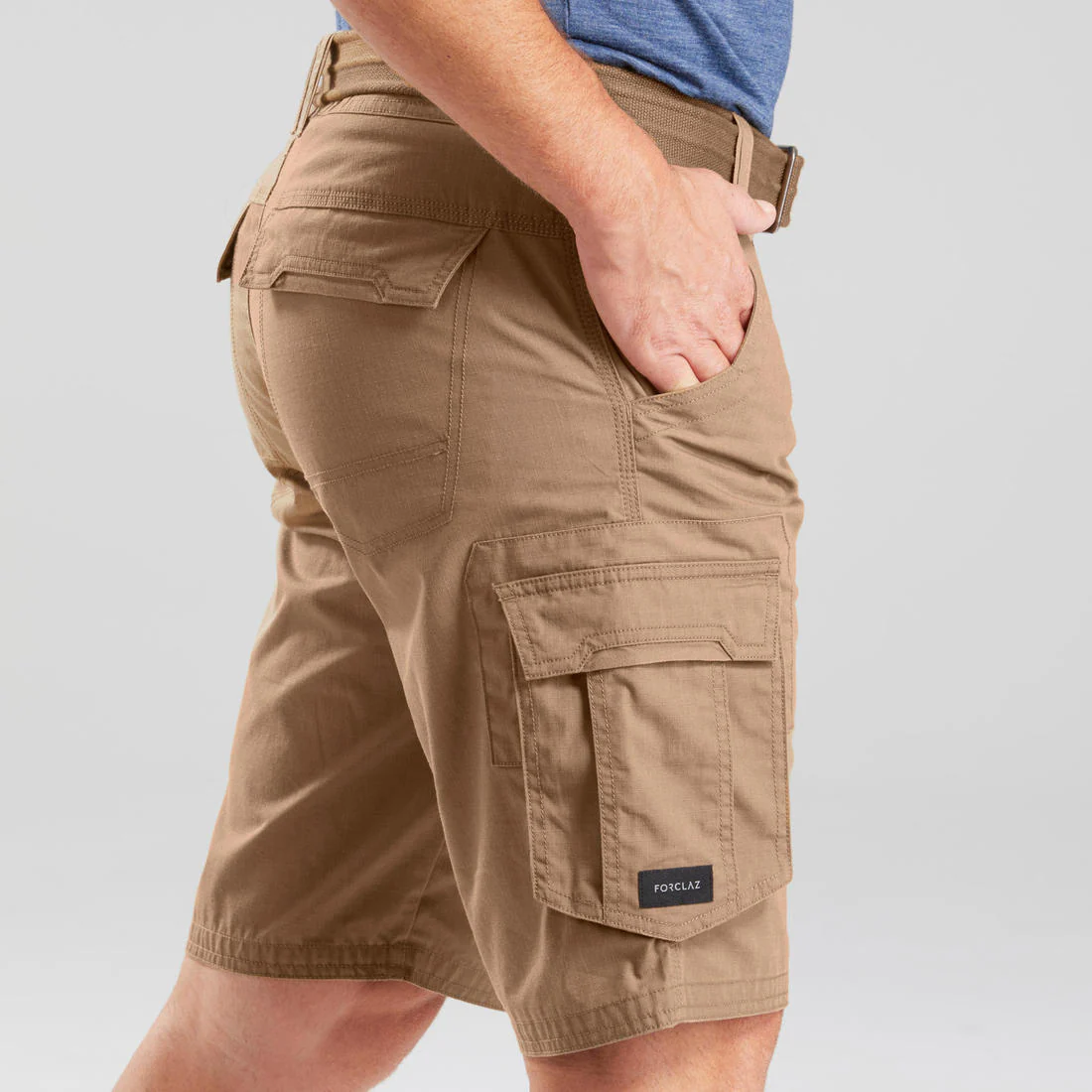 Men's Travel Trekking Cargo Shorts - TRAVEL 500 - Image 8