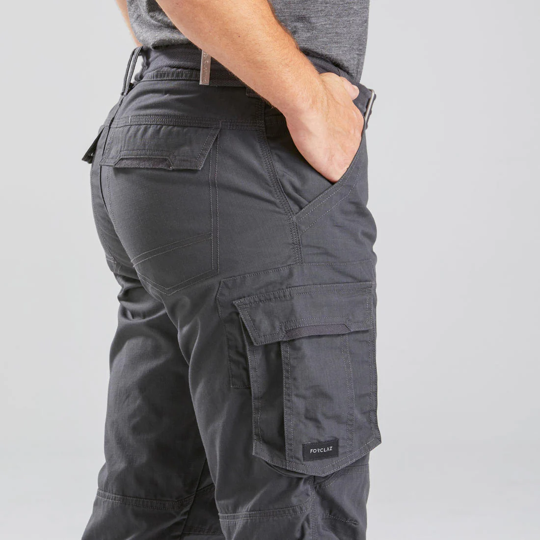Men's Travel Trekking Cargo Trousers - TRAVEL 500 - Image 15