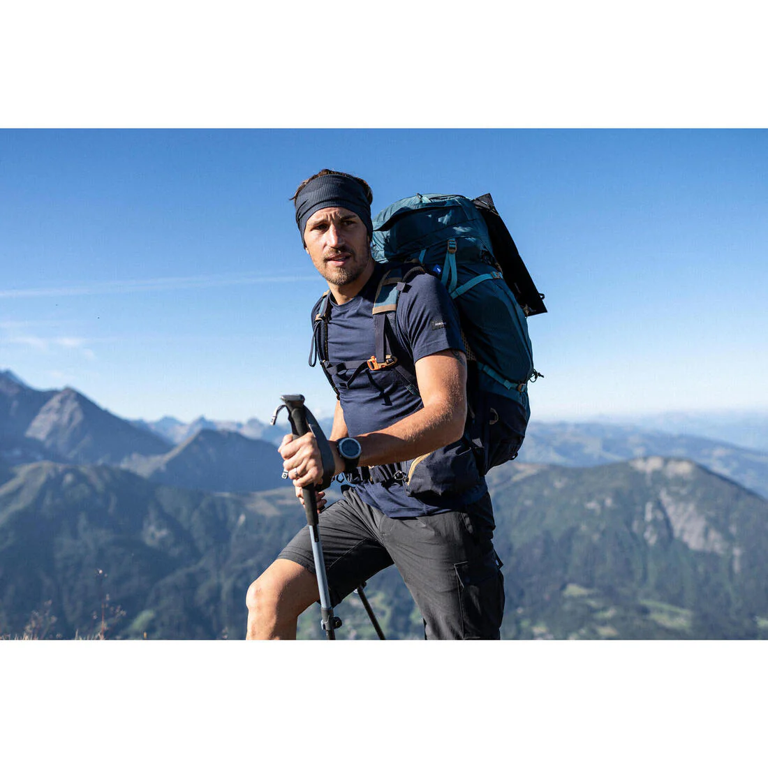 Men's Trekking 50+10 L Backpack MT500 Air - Image 15