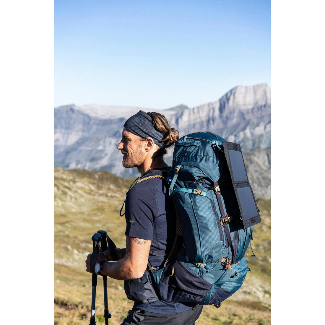 Men's Trekking 50+10 L Backpack MT500 Air - Image 21