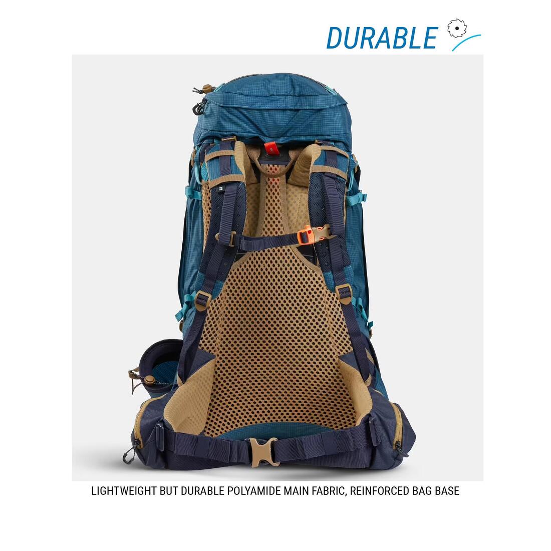 Men's Trekking 50+10 L Backpack MT500 Air - Image 8