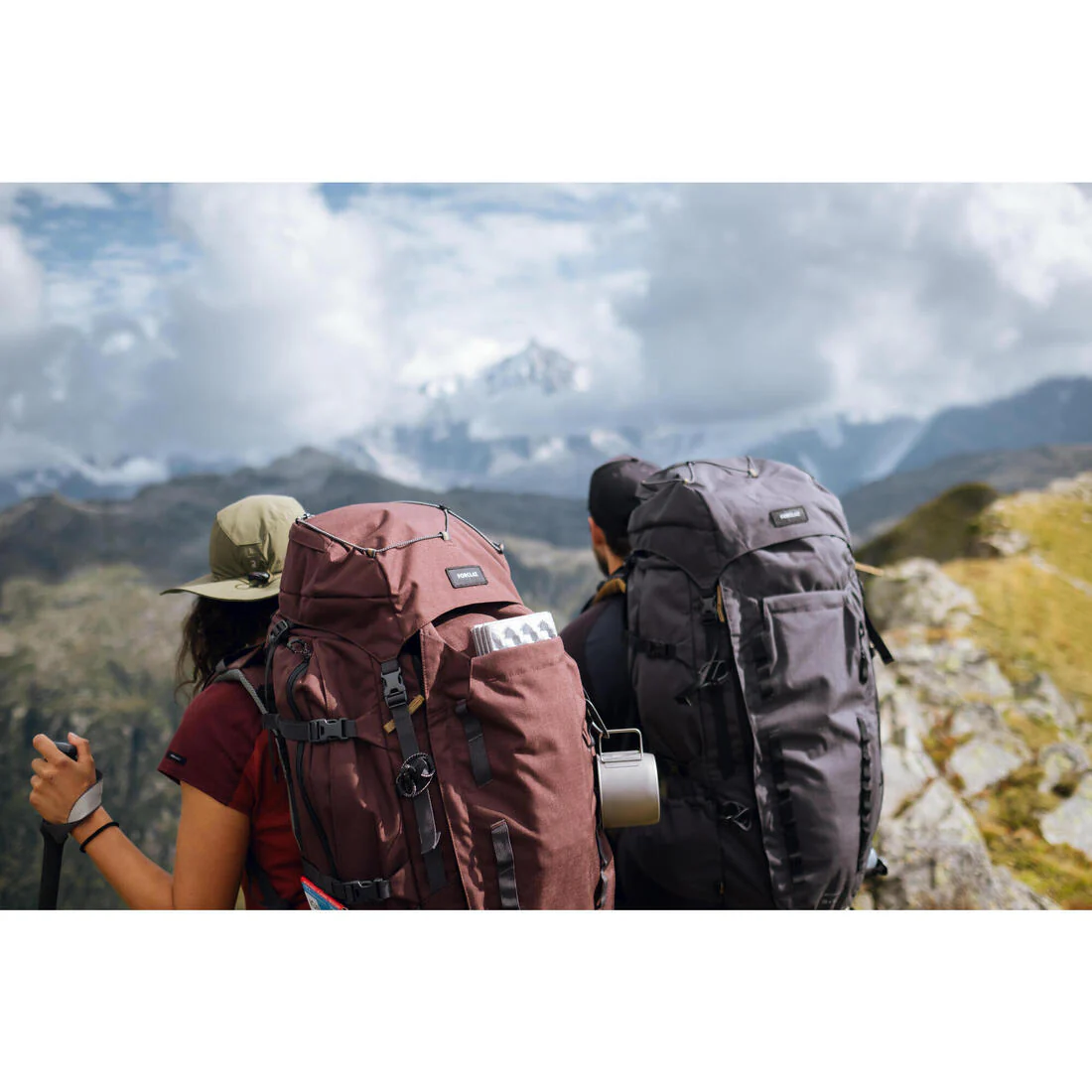 Men's Trekking 70+10L Backpack MT900 Symbium - Image 12