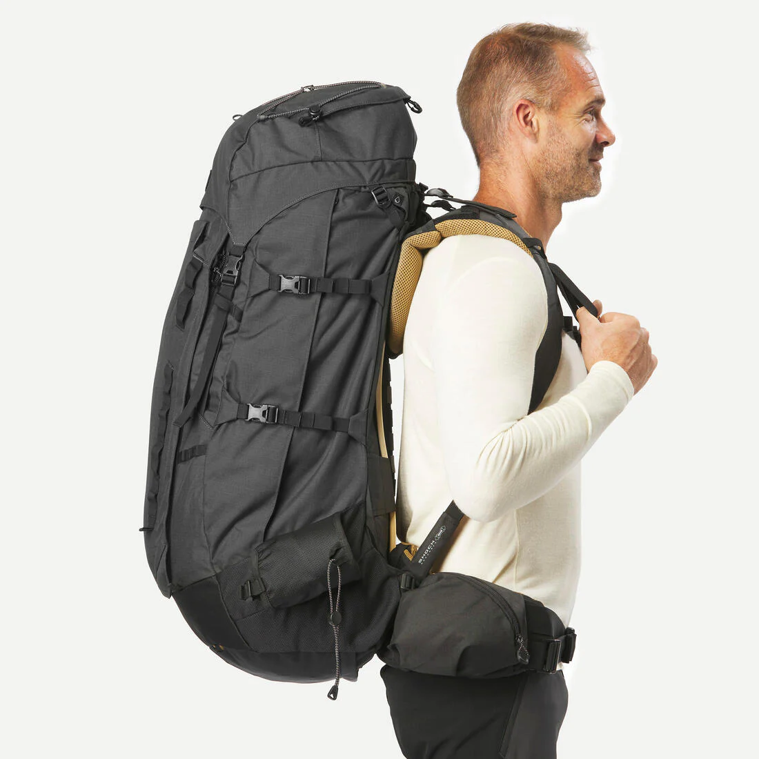 Men's Trekking 70+10L Backpack MT900 Symbium - Image 7