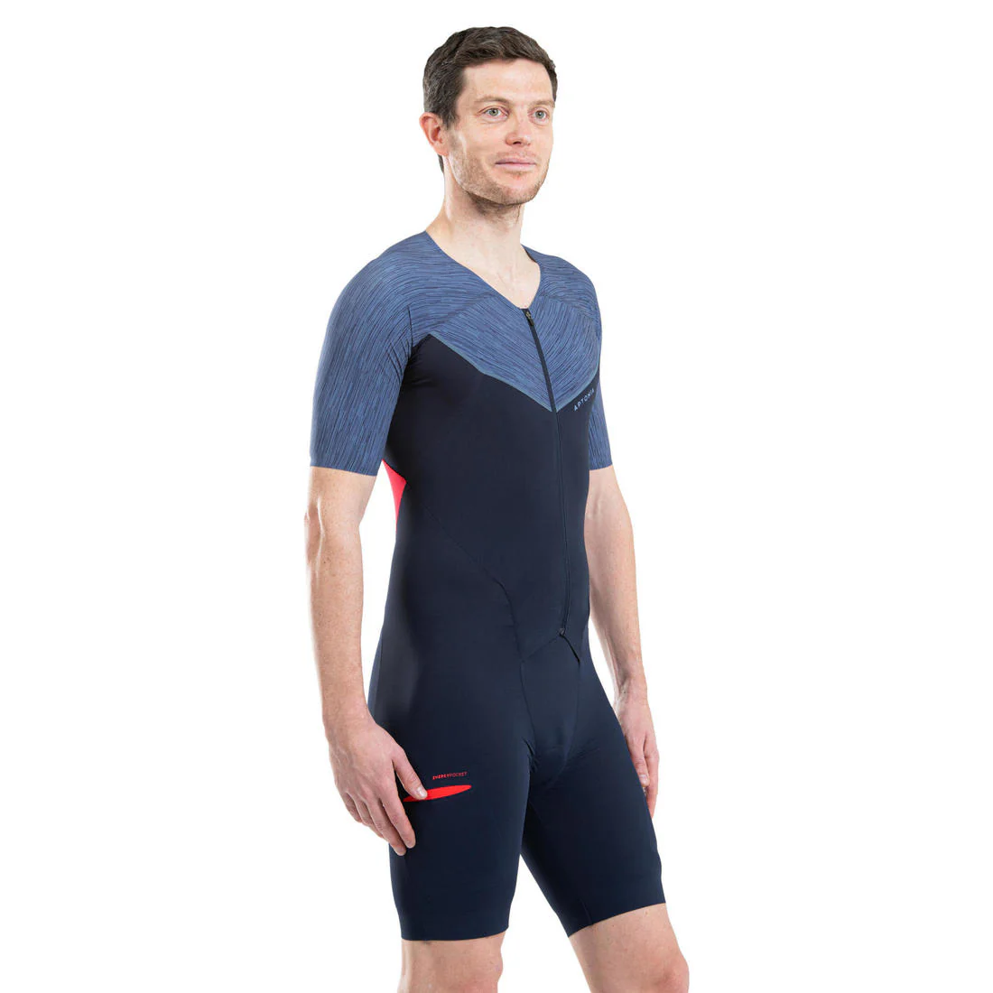 Men's Triathlon LD Trisuit - Navy Blue - Image 2