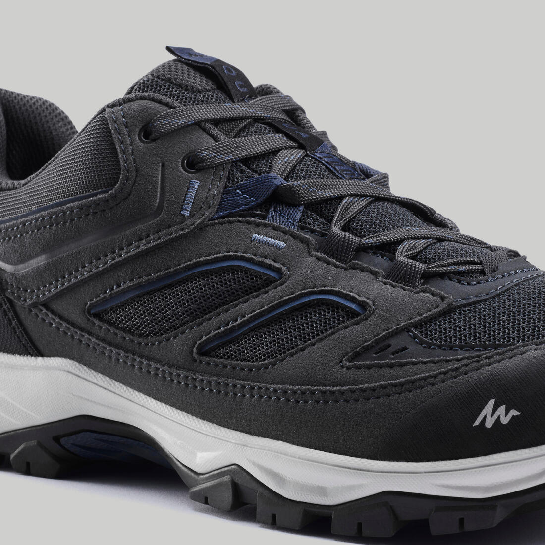 Men's Walking Boots MH100 Grey - Image 6