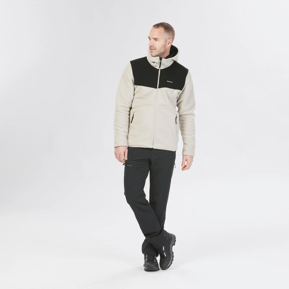 Men’s warm and water-repellent hiking trousers, SH500 - Image 3
