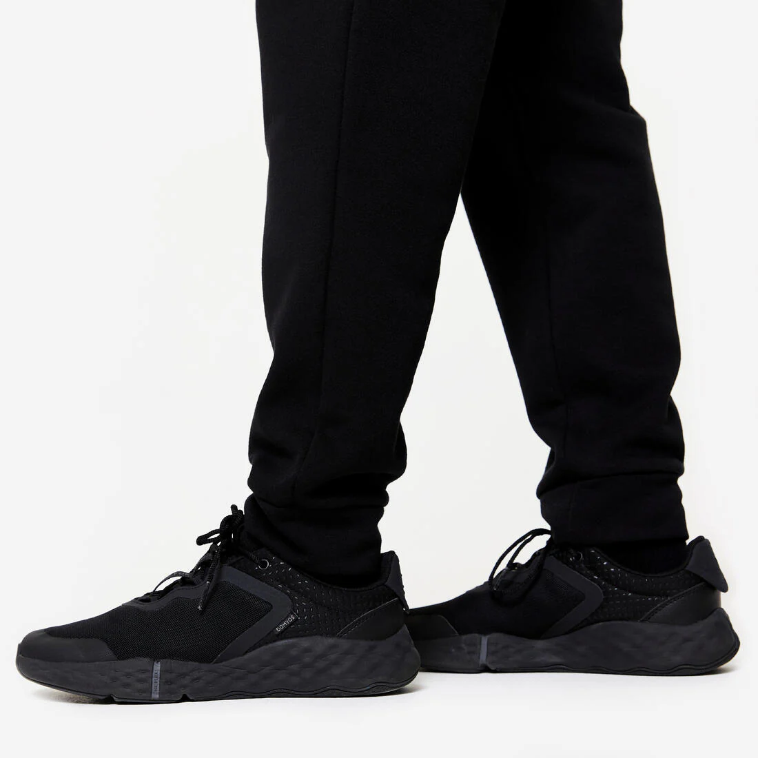 Men's Warm Fitness Jogging Bottoms 100 - Black - Image 6
