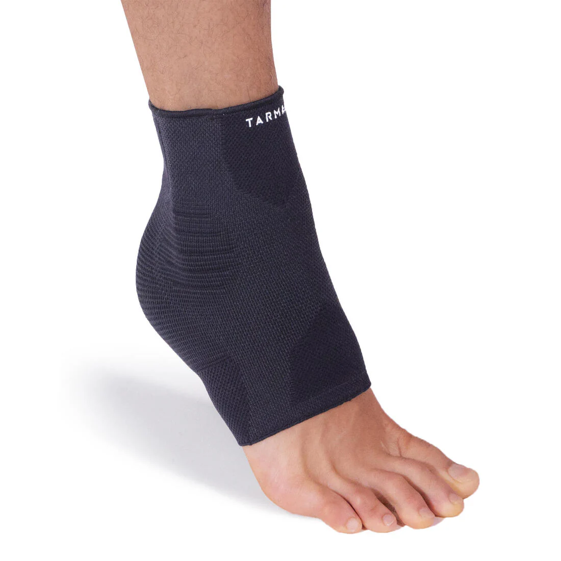 Men's/Women's Left/Right Compression Ankle Support Soft 500 - Black - Image 6