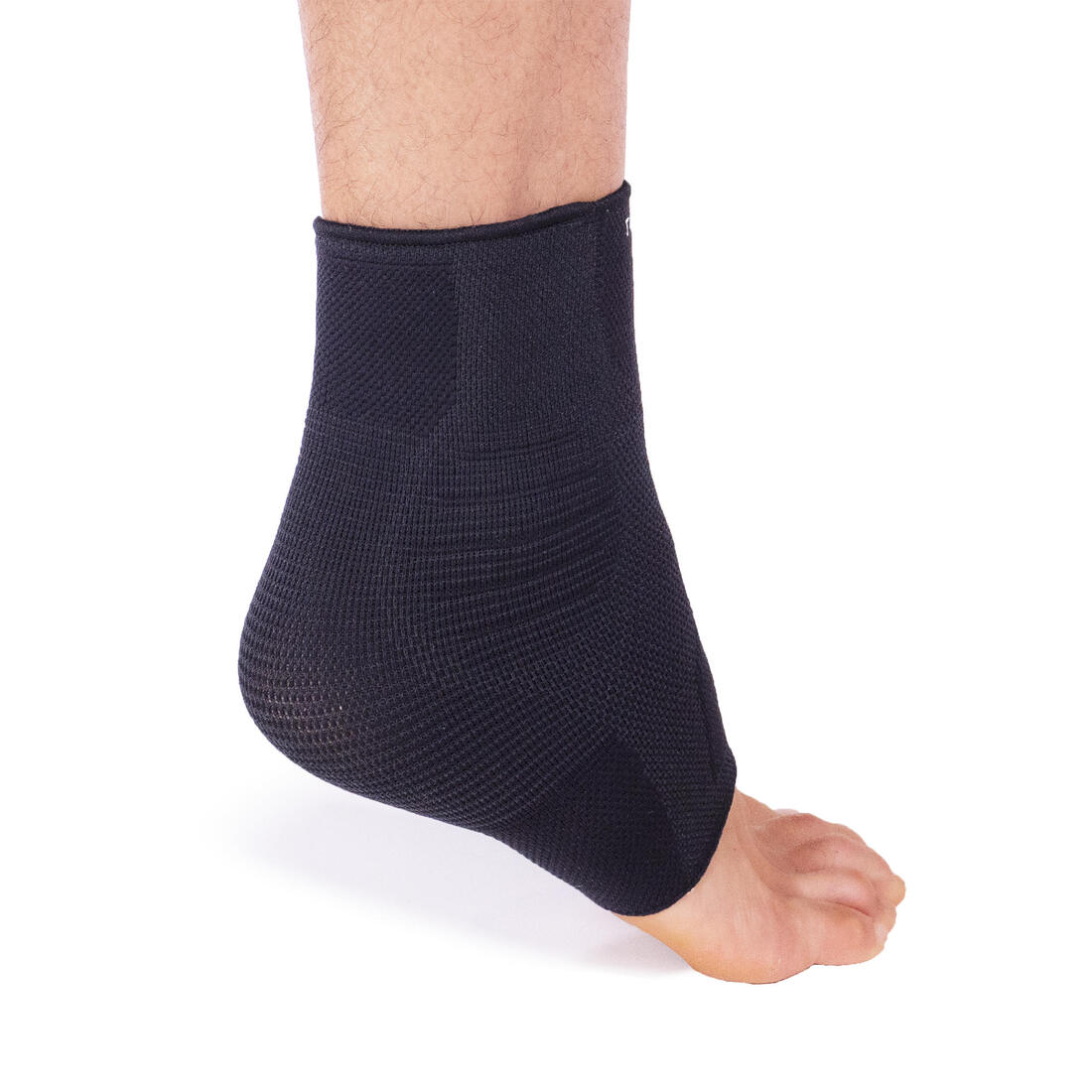 Men's/Women's Left/Right Compression Ankle Support Soft 500 - Black - Image 8