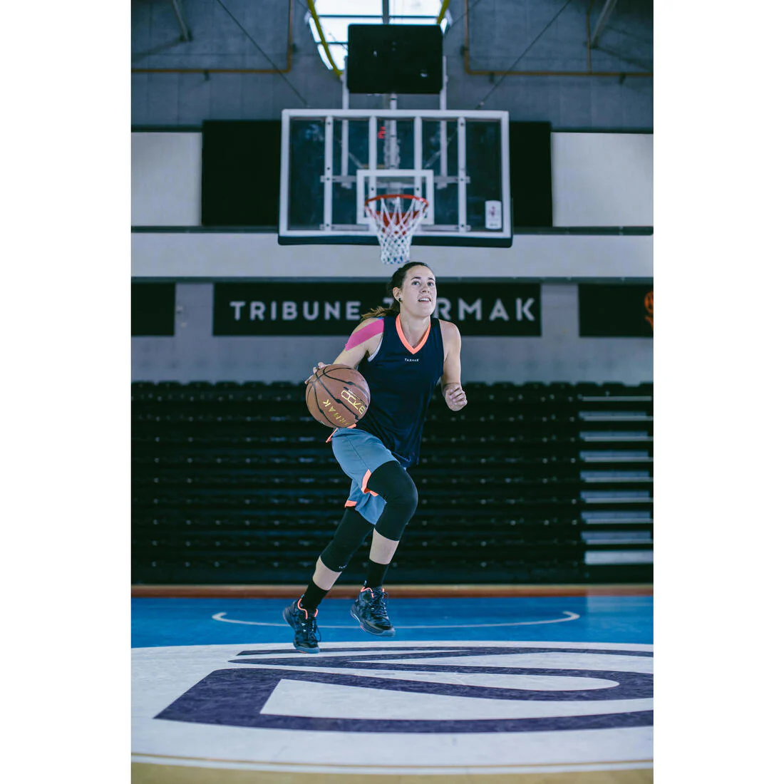Men's/Women's Mid Basketball Socks SO500 Twin-Pack - Image 30