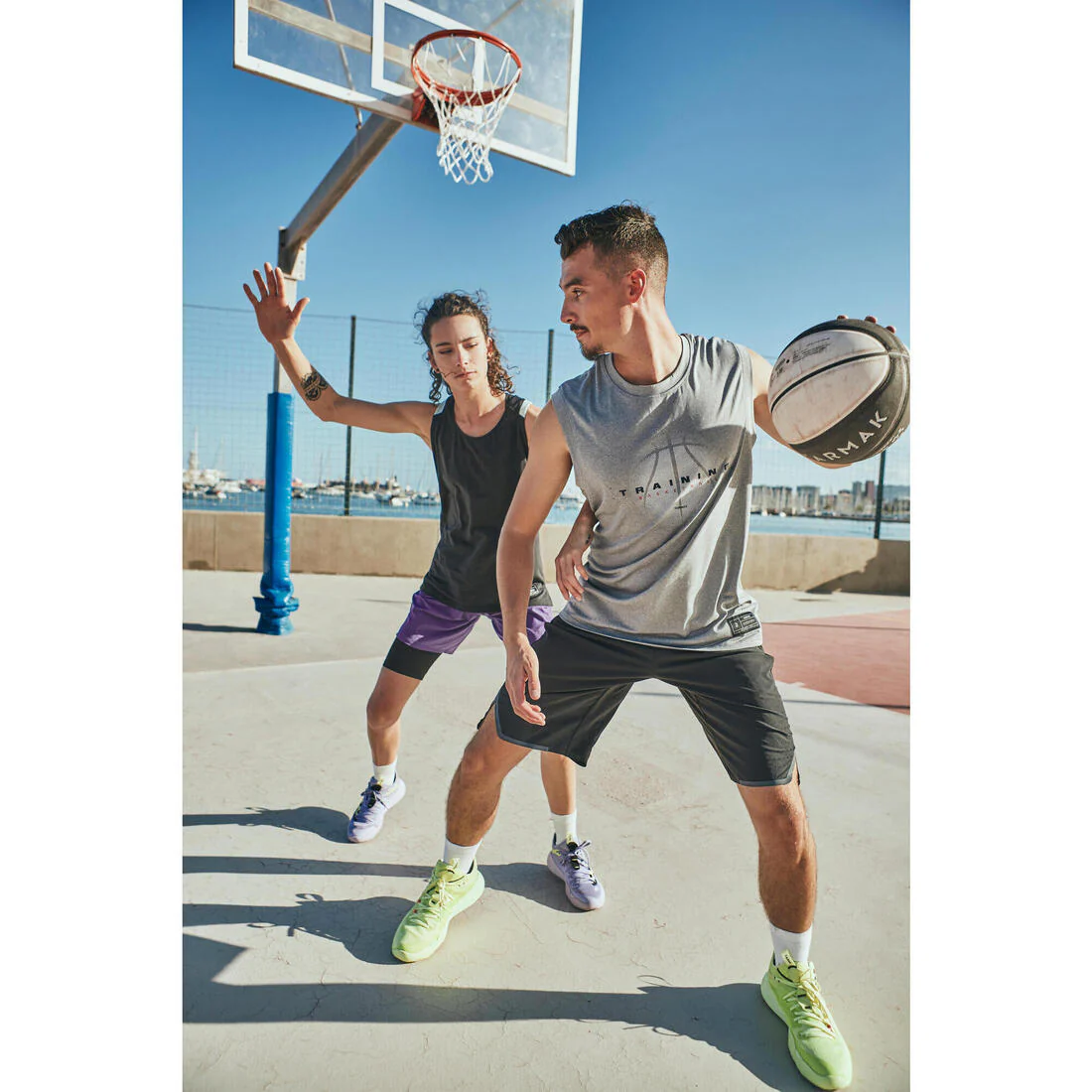 Men's/Women's Sleeveless Basketball Jersey TS500 - Image 17