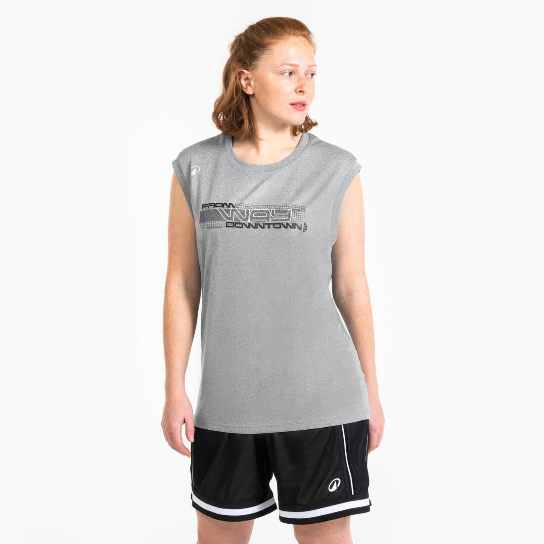 Men's/Women's Sleeveless Basketball Jersey TS500 - Image 4