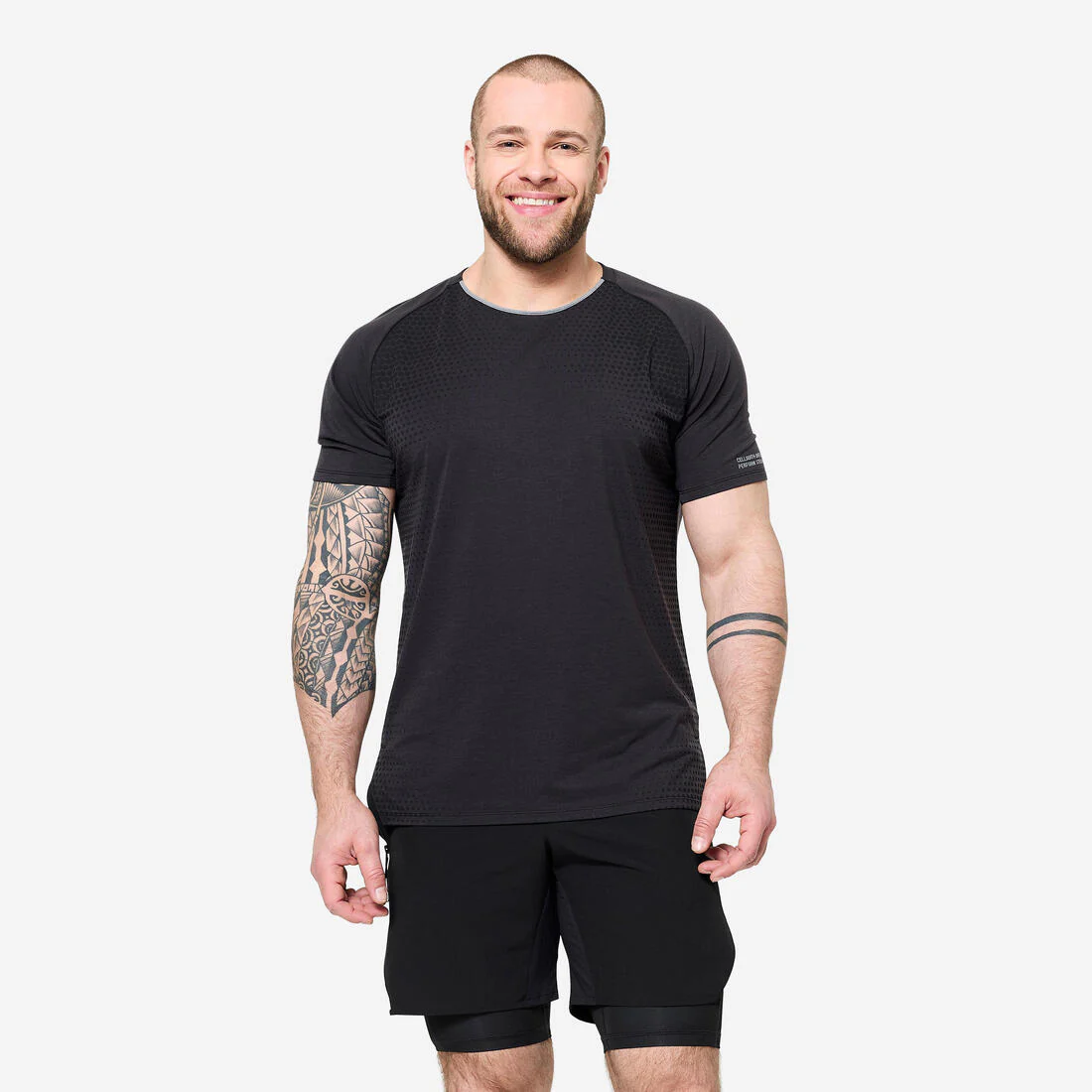 Men's Cross Training Breathable Short-Sleeved Performance T-Shirt