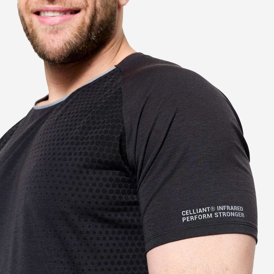 Men's Cross Training Breathable Short-Sleeved Performance T-Shirt - Image 3