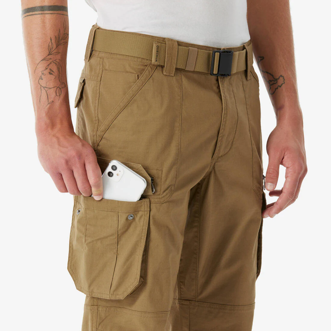Men's Hiking Pants NH500 Cargo - Image 12