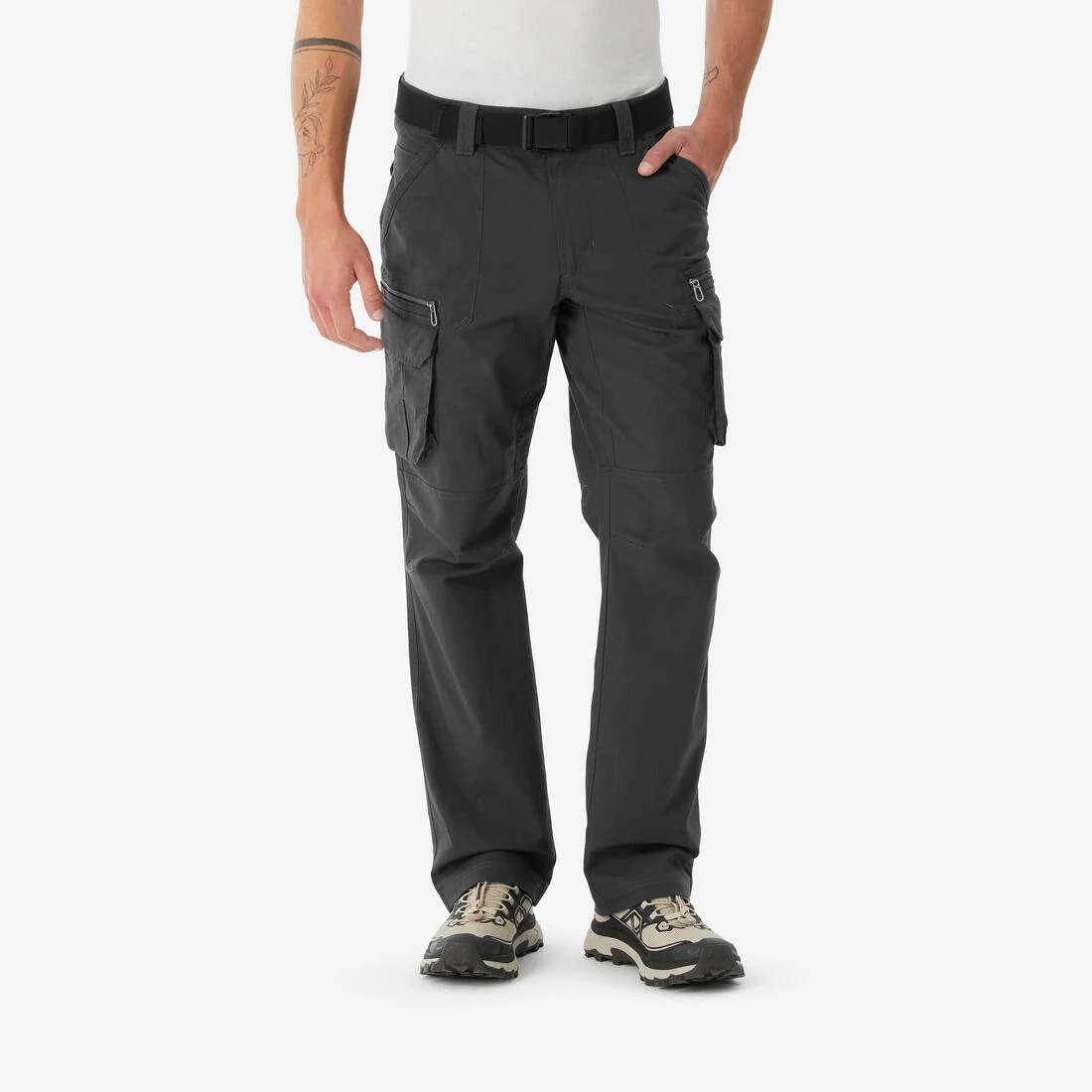 Men's Hiking Pants NH500 Cargo - Image 2
