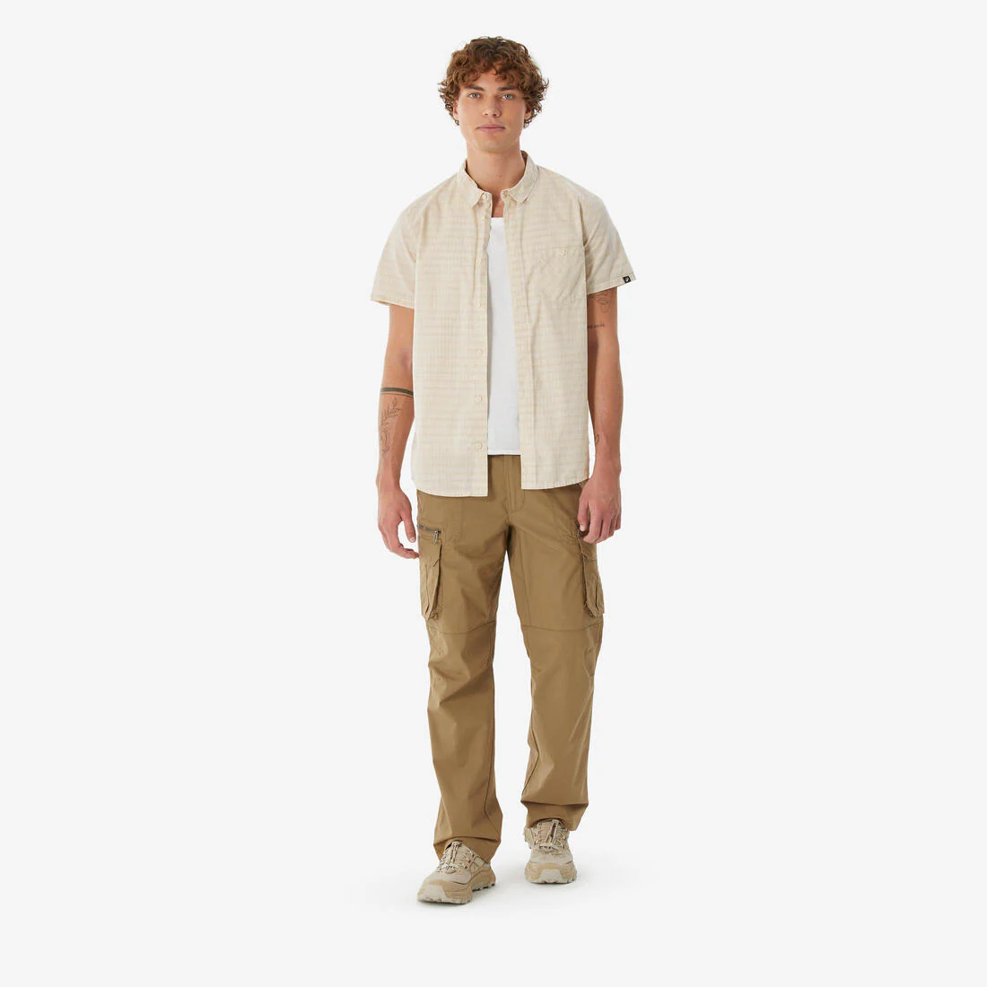 Men's Hiking Pants NH500 Cargo - Image 4