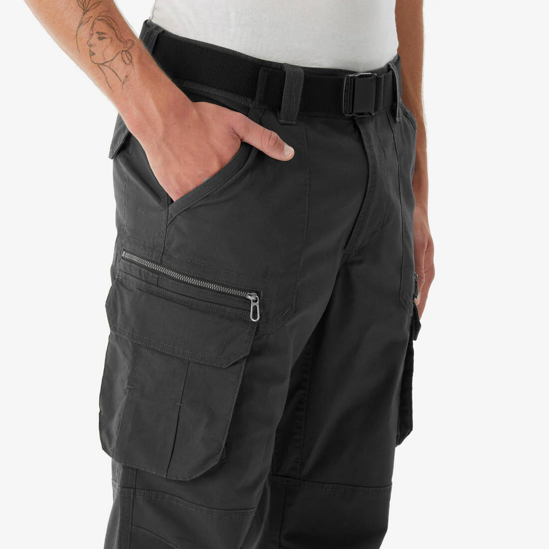 Men's Hiking Pants NH500 Cargo - Image 6