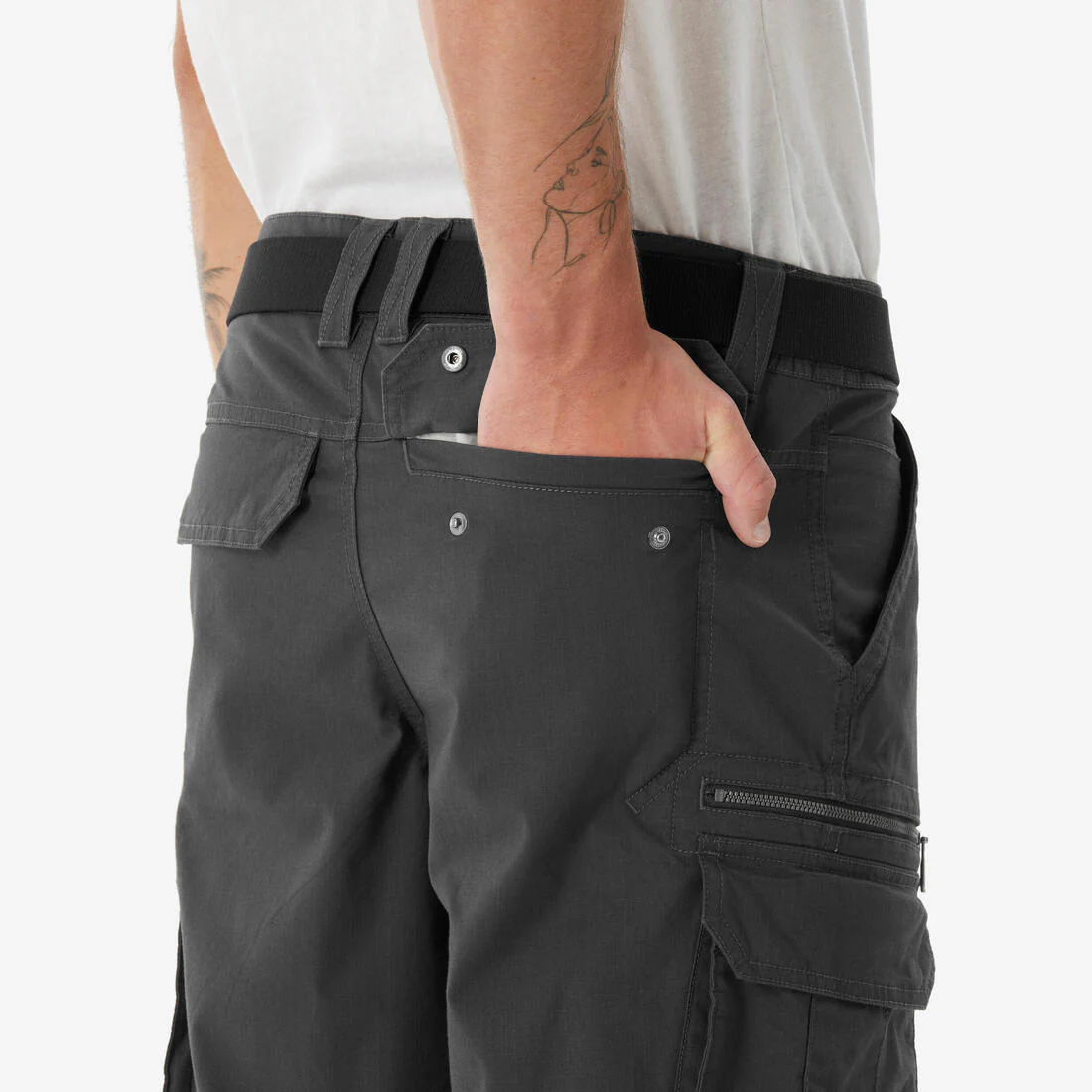 Men's Hiking Pants NH500 Cargo - Image 7