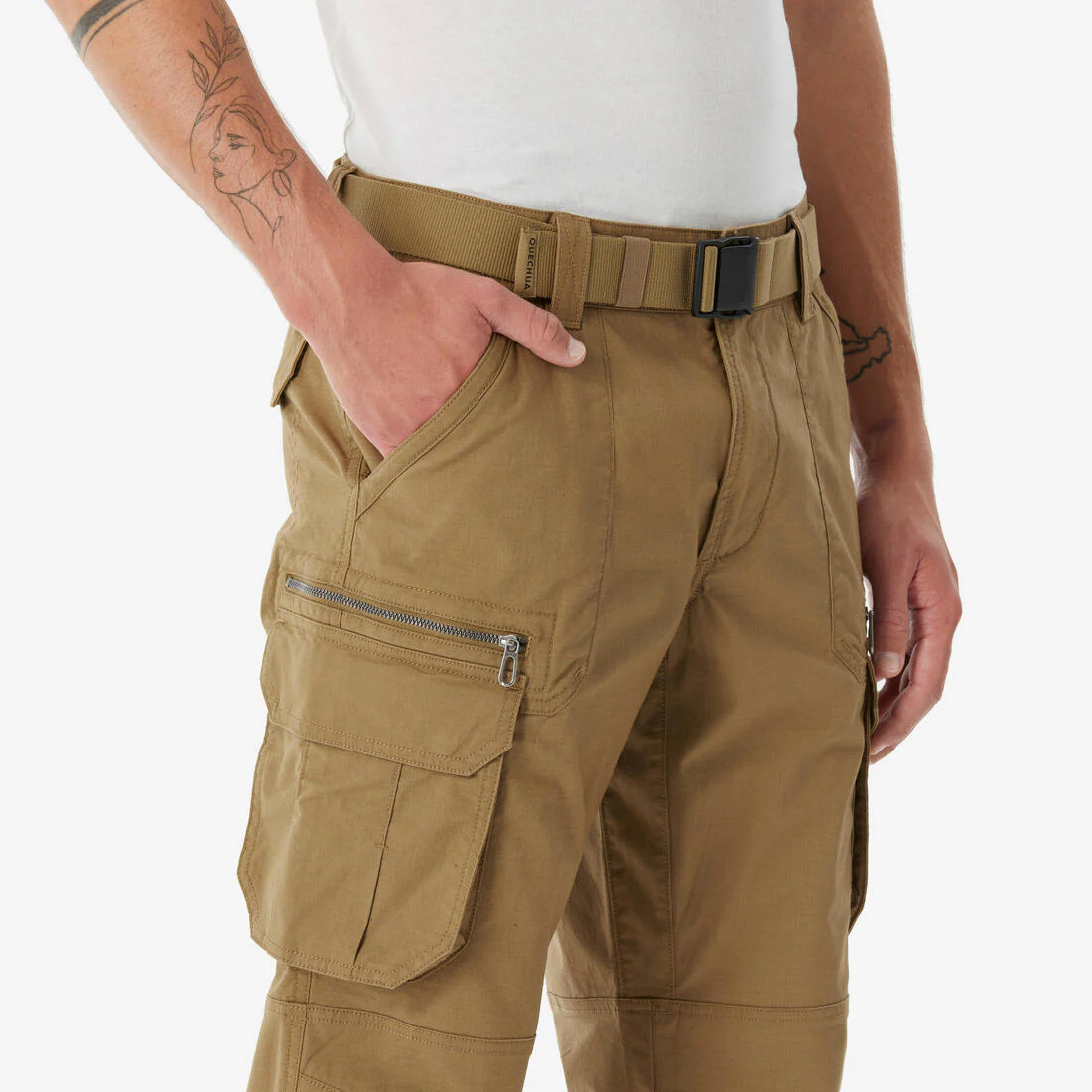 Men's Hiking Pants NH500 Cargo - Image 8