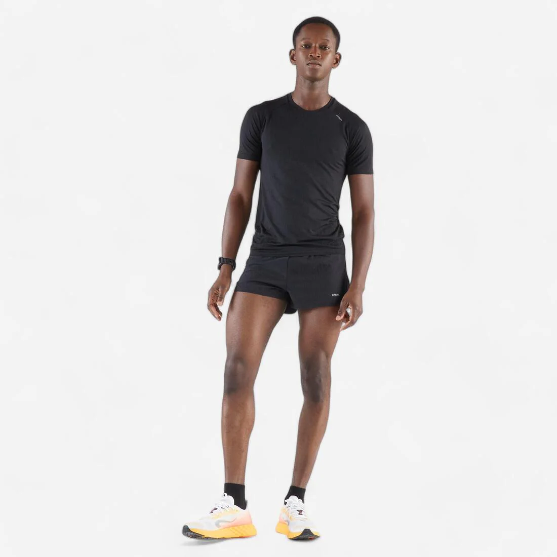 Men's KIPRUN Run 500 Comfort Split Running Shorts - Image 3