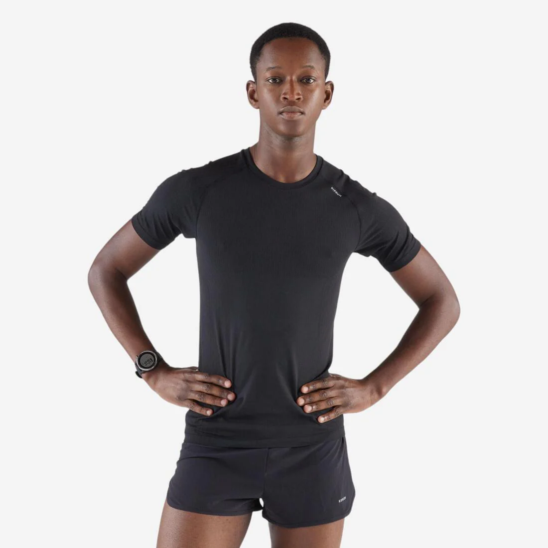 Men's KIPRUN Run 500 Comfort Split Running Shorts - Image 4