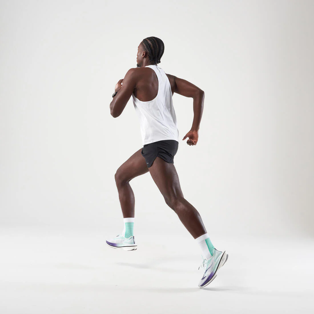Men's KIPRUN Run 500 Comfort Split Running Shorts - Image 7