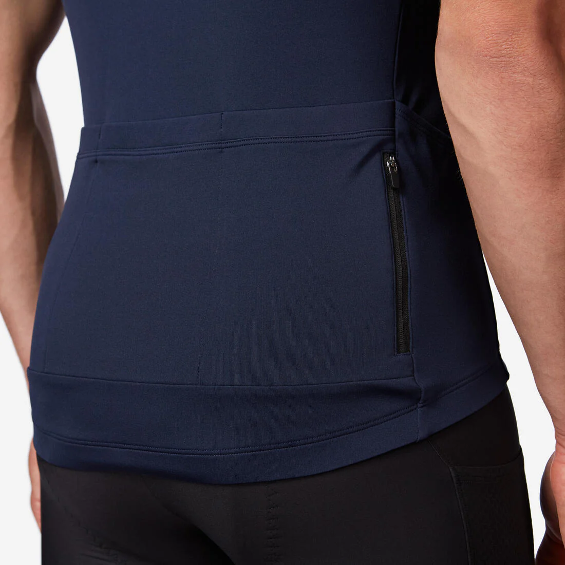 Men's road biking short-sleeved top - Discover steel blue - Image 3