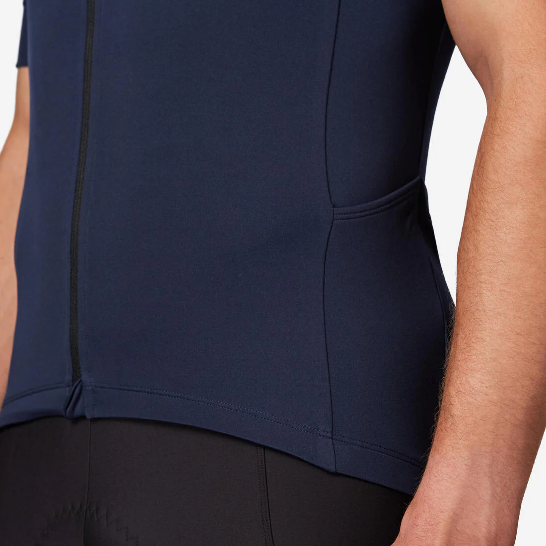 Men's road biking short-sleeved top - Discover steel blue - Image 4