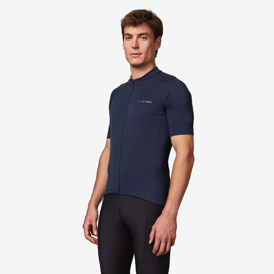Men's road biking short-sleeved top - Discover steel blue - Image 7