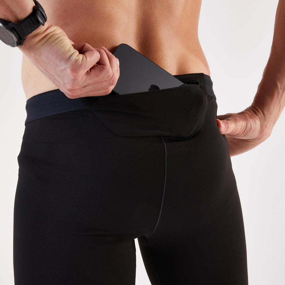 Men's Running Tight Shorts - black - Image 6