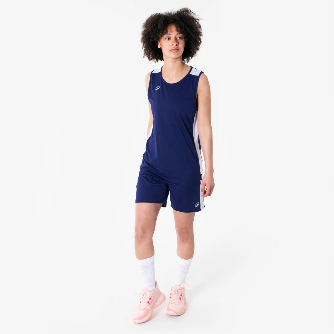 Men's/Women's Basketball Shorts 100 - Navy - Image 6