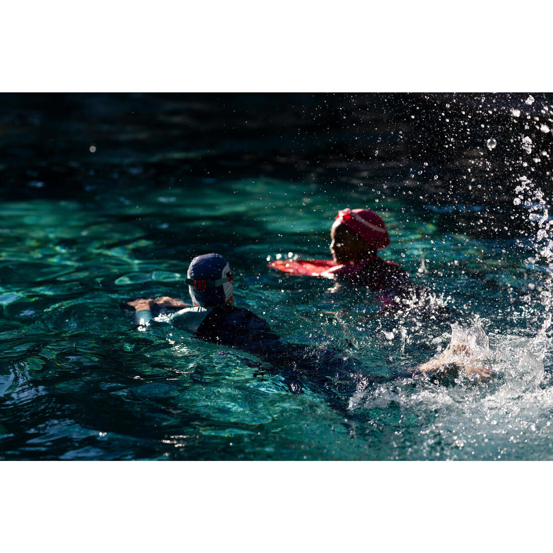 Mesh swimming cap - Plain fabric - Size S - Image 16