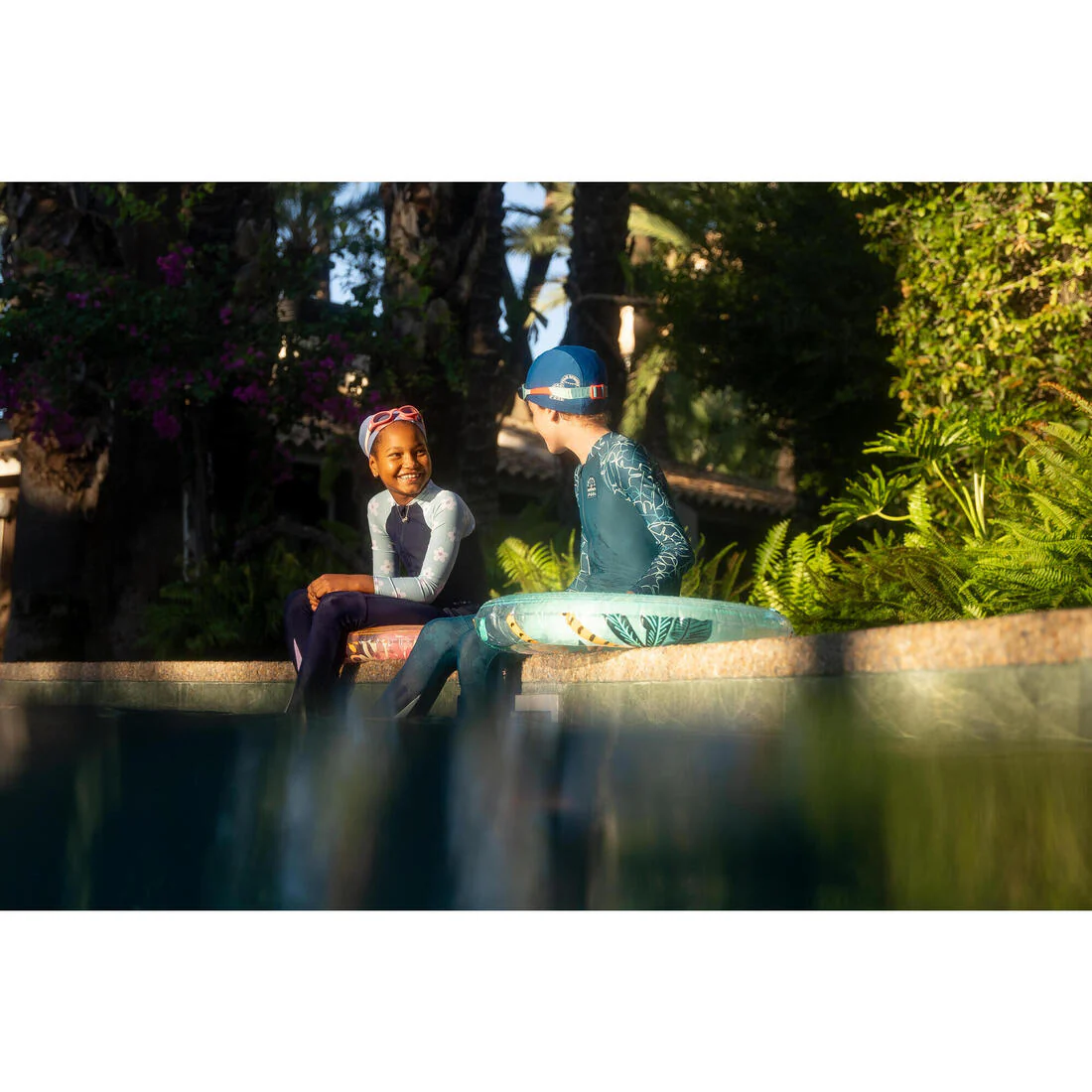 Mesh swimming cap - Plain fabric - Size S - Image 23