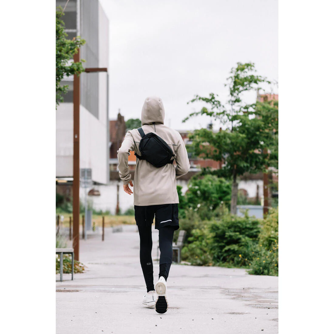 Messenger Waist Bag Urban Walking Active Mobility - Black - Image 12