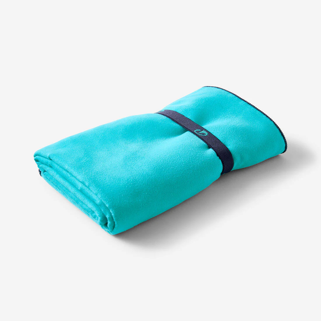Microfibre Swimming Towel Size L 80 x 130 cm double-sided blue/green - Image 3