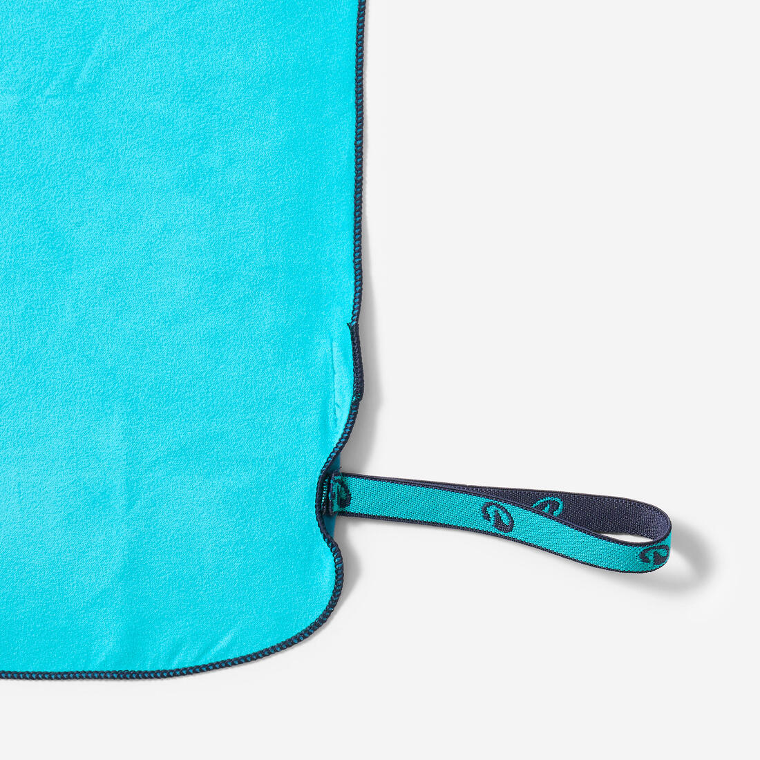 Microfibre Swimming Towel Size L 80 x 130 cm double-sided blue/green - Image 4