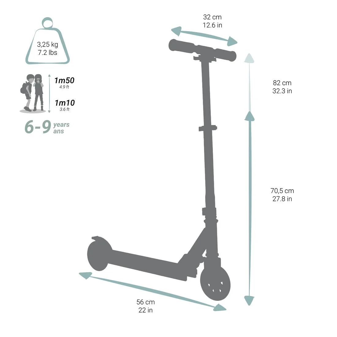 Mid 1 Kids' Scooter - Image 7