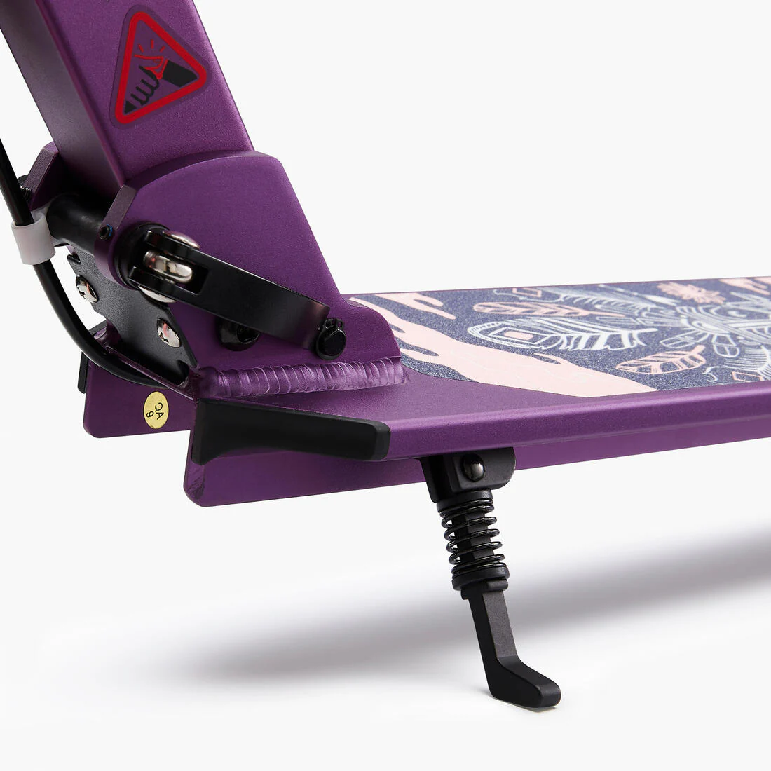 Mid 5 Kids' Scooter with Handlebar Brake and Suspension - Image 10