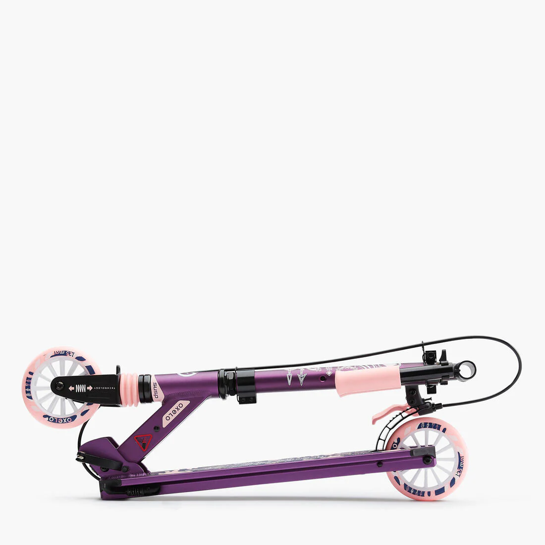 Mid 5 Kids' Scooter with Handlebar Brake and Suspension - Image 15