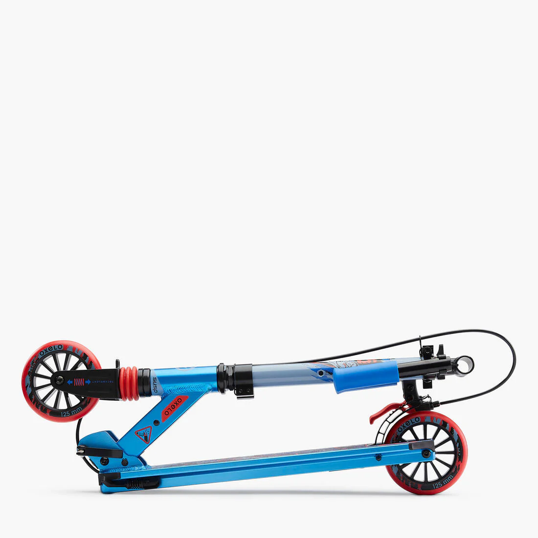 Mid 5 Kids' Scooter with Handlebar Brake and Suspension - Image 16