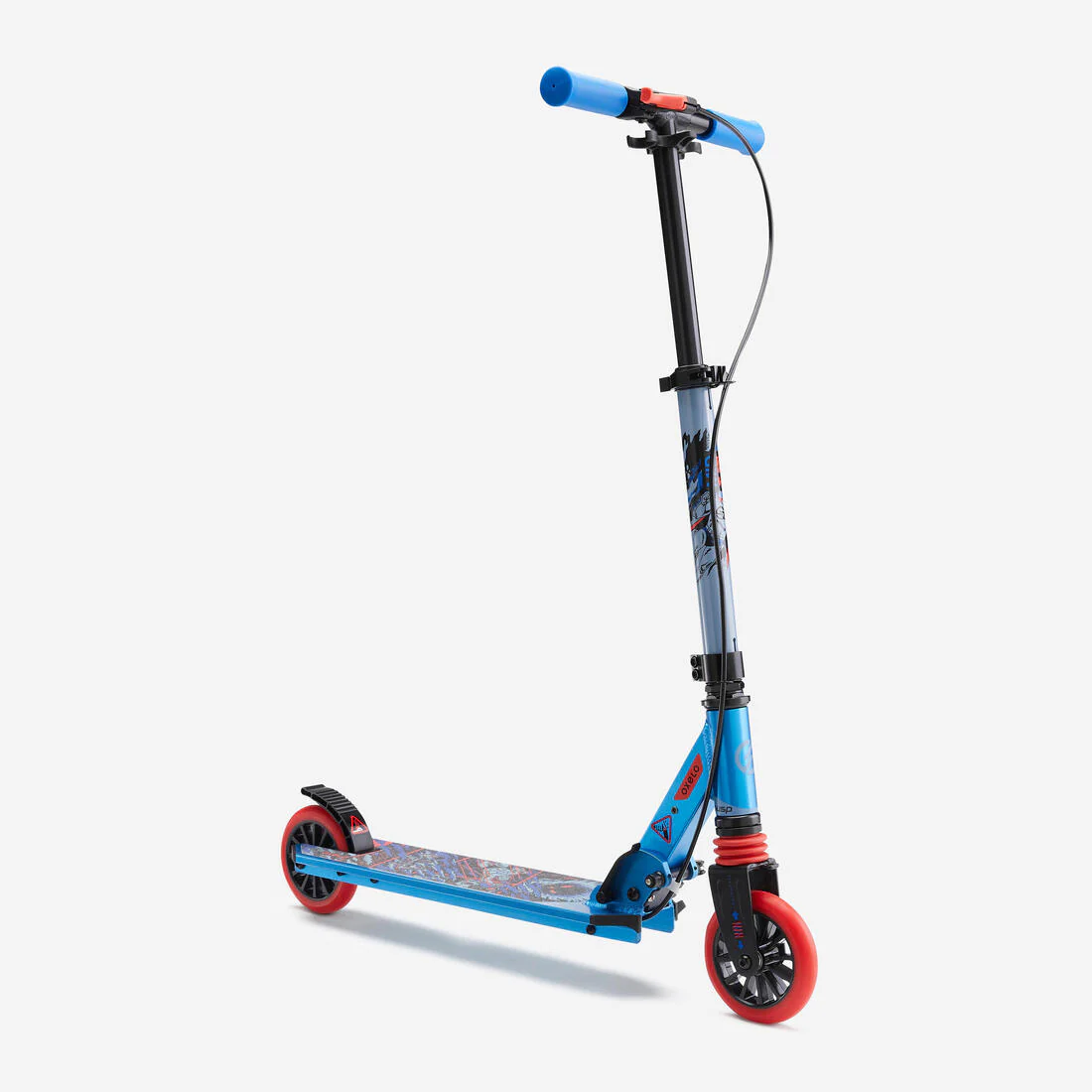 Mid 5 Kids' Scooter with Handlebar Brake and Suspension - Image 2