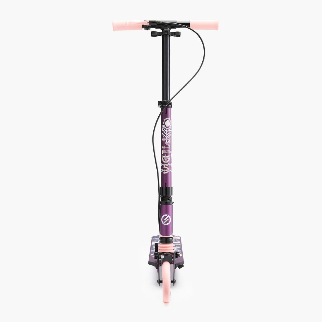Mid 5 Kids' Scooter with Handlebar Brake and Suspension - Image 3