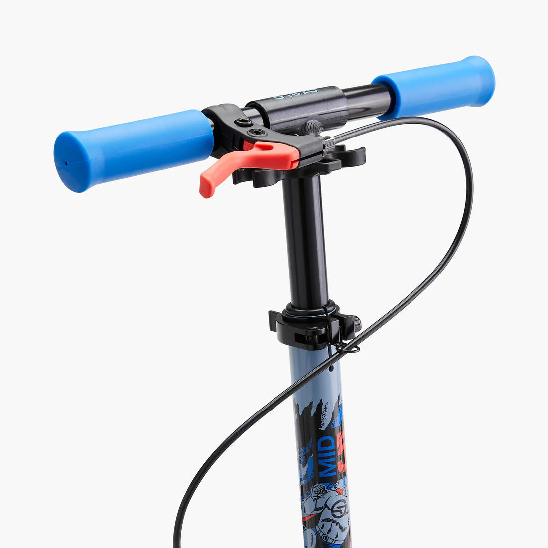 Mid 5 Kids' Scooter with Handlebar Brake and Suspension - Image 6