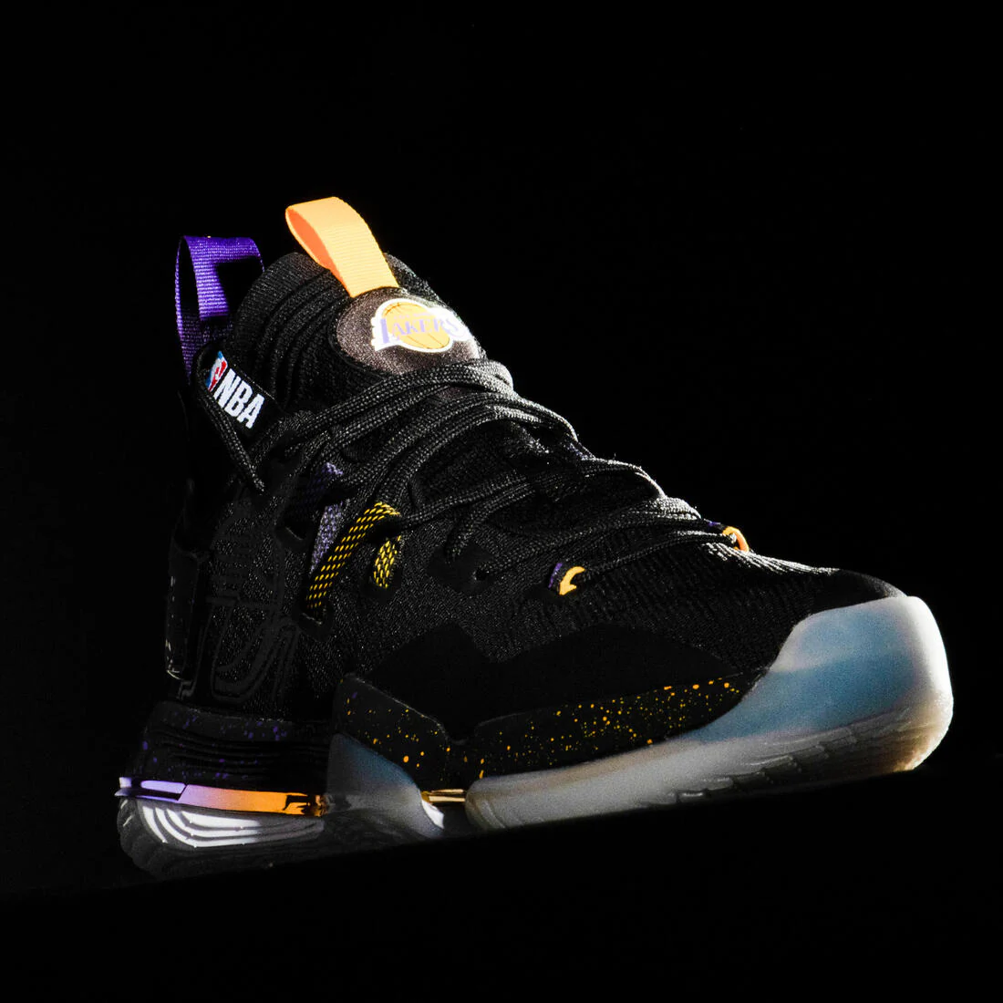 Mid-Rise Basketball Shoes SE900 - Black/NBA Los Angeles Lakers - Image 10