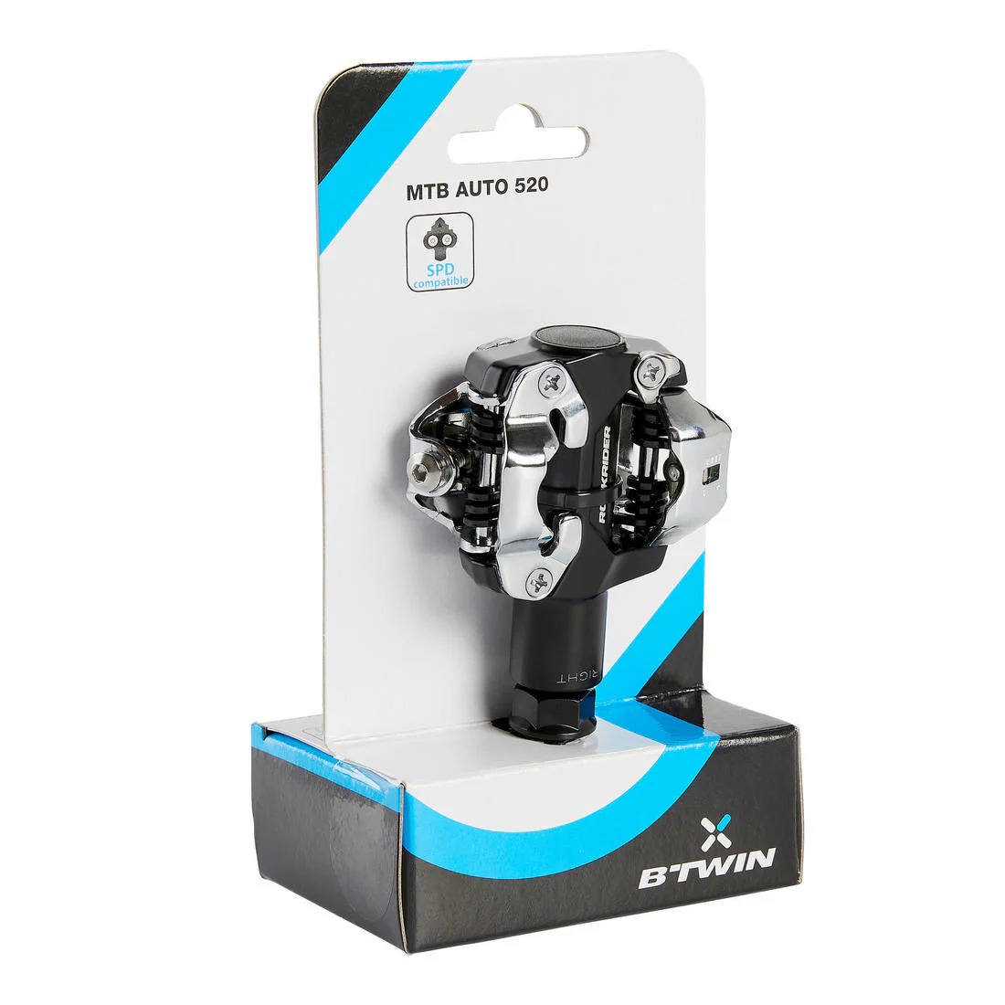 Mountain Bike Clipless Pedals 520 - black - Image 4