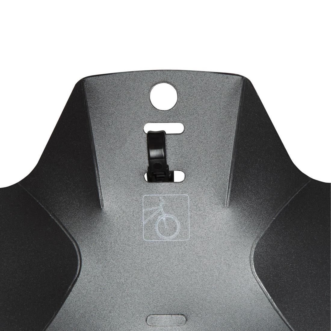 Mountain Bike Front Mudguard - Black - Image 3