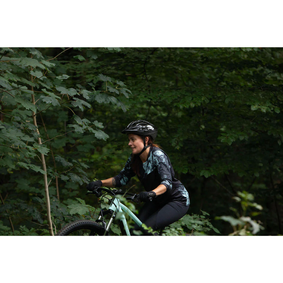 Mountain Bike Helmet Black - Expl 50 - Image 14