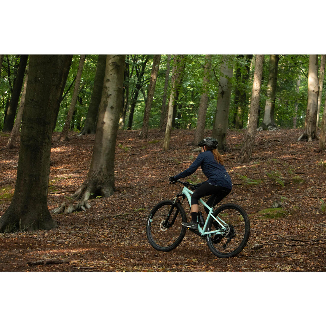 Mountain Bike Helmet Black - Expl 50 - Image 15